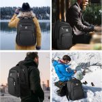 Laptop Backpack,Business Travel Anti Theft Slim Durable Laptops Backpack with USB Charging Port,Water Resistant College School Computer Bag for Women & Men Fits 15.6 Inch Laptop and Notebook - Black - Image 7